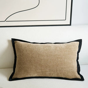 Arden Green Leaf Lumbar Cushion Cover Set - Staunton and Henry