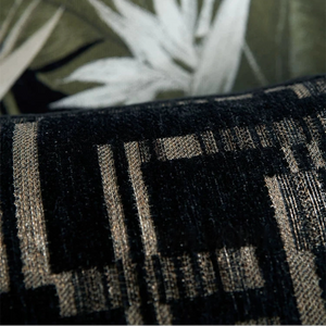Arden Green Leaf Lumbar Cushion Cover Set - Staunton and Henry