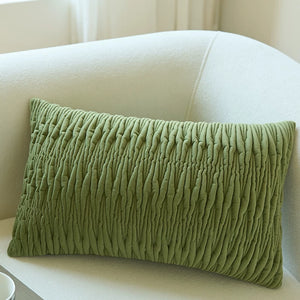 Oasis Textured Green Cushion Cover Collection - Staunton and Henry