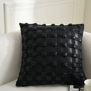 Monroe Black and White Geometric Cushion Cover - Staunton and Henry