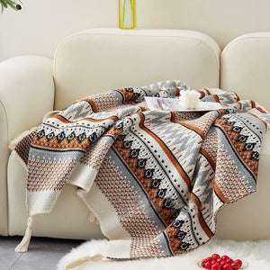 Arlo Bohemian Geometric Throw Blanket - Staunton and Henry