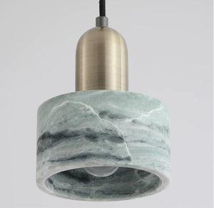 Verde Grey Marble Stone Pendant Light - Staunton and Henry