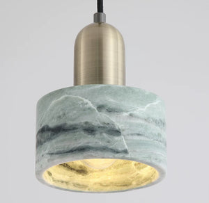 Verde Grey Marble Stone Pendant Light - Staunton and Henry