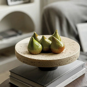 Kyoto Decorative Wabi-Sabi Pedestal Bowl