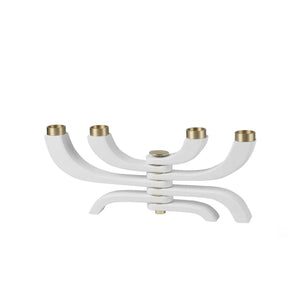 Nero Mid-Century Rotating Wooden Candle Holder - Staunton and Henry