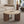 Nuevo Travertine and Wood Wabi-Sabi Coffee Table - Staunton and Henry