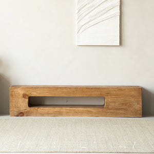 Aki Solid Wood Wab-Sabi Coffee Table - Staunton and Henry