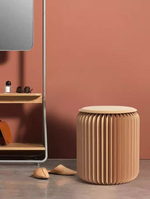 Expandable Honeycomb Kraft Paper Stool - Staunton and Henry