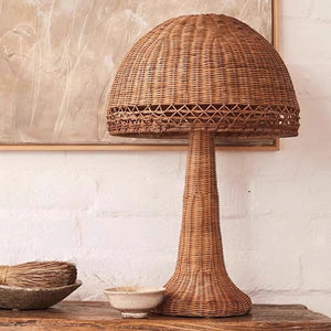 Rattan Table Lamp - Staunton and Henry