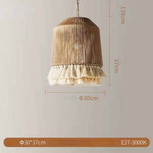 Nomad Boho Chic Tassel Pendant Light - Staunton and Henry