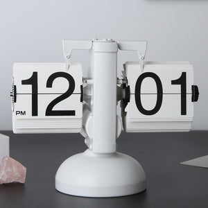 Retro Digital Stainless Steel Flip Down Clock - Staunton and Henry