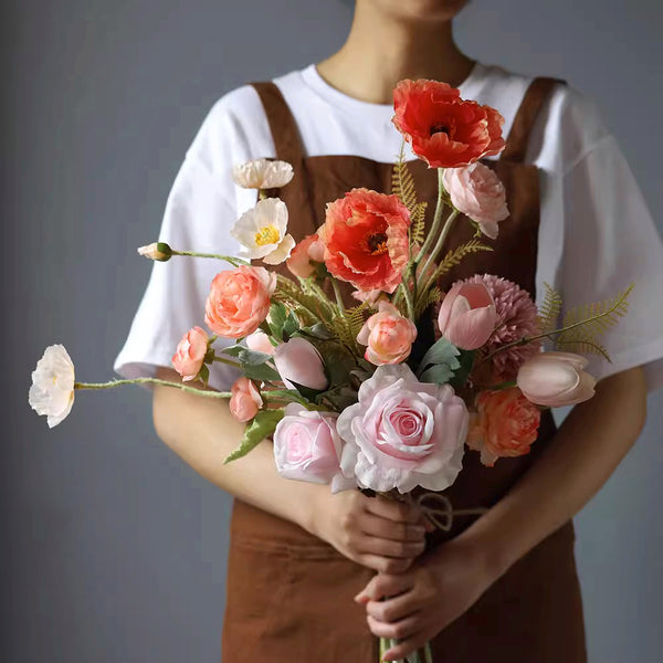 Colorful Artificial Flower Bouquet - Staunton and Henry