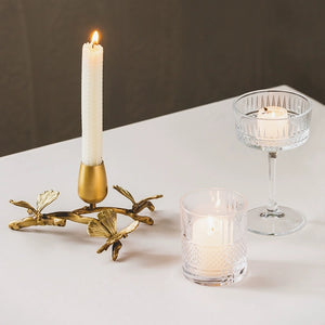 Brass Butterfly Candlestick Holders - Staunton and Henry