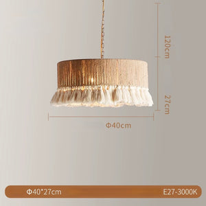 Nomad Boho Chic Tassel Pendant Light - Staunton and Henry
