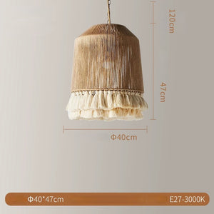 Nomad Boho Chic Tassel Pendant Light - Staunton and Henry