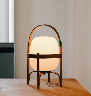 Minimalist Japanese Style Lantern Table Lamp - Staunton and Henry