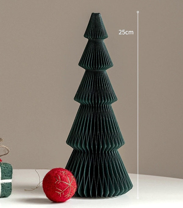 Foldable Honeycomb Paper Christmas Trees - Staunton and Henry