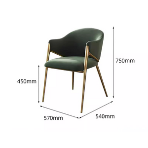 Carrie Curved and Boucl√© Dining Chair - Staunton and Henry