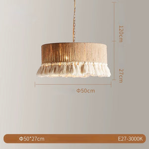 Nomad Boho Chic Tassel Pendant Light - Staunton and Henry