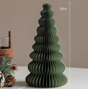 Foldable Honeycomb Paper Christmas Trees - Staunton and Henry