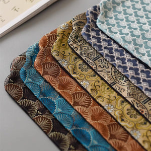 Oriental Jacquard Silk Placemats - Staunton and Henry