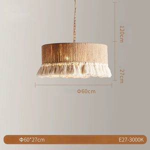 Nomad Boho Chic Tassel Pendant Light - Staunton and Henry