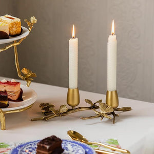 Brass Butterfly Candlestick Holders - Staunton and Henry