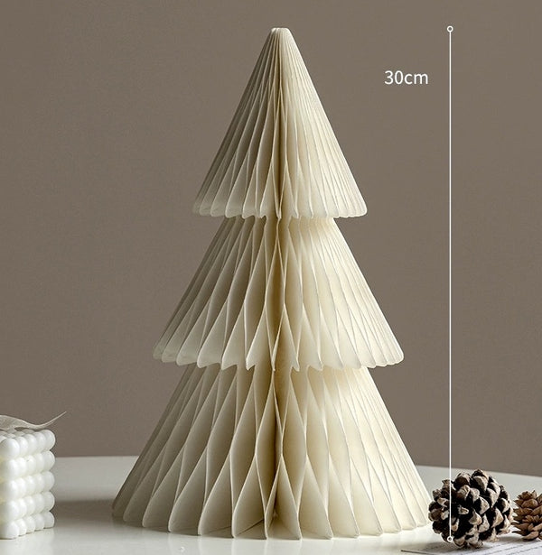 Foldable Honeycomb Paper Christmas Trees - Staunton and Henry