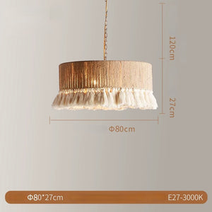 Nomad Boho Chic Tassel Pendant Light - Staunton and Henry