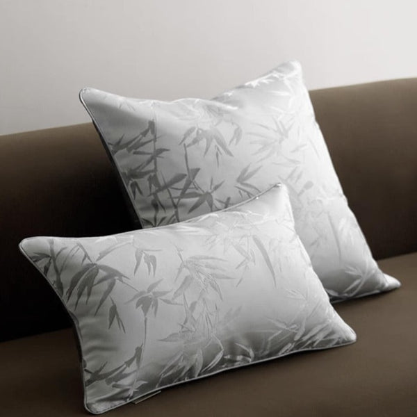 Bamboo Print Throw Cushion - Staunton and Henry