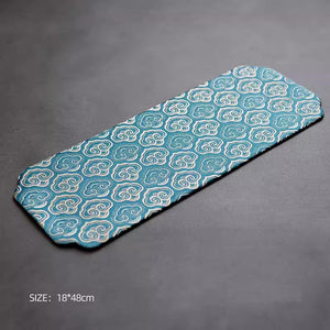 Oriental Jacquard Silk Placemats - Staunton and Henry