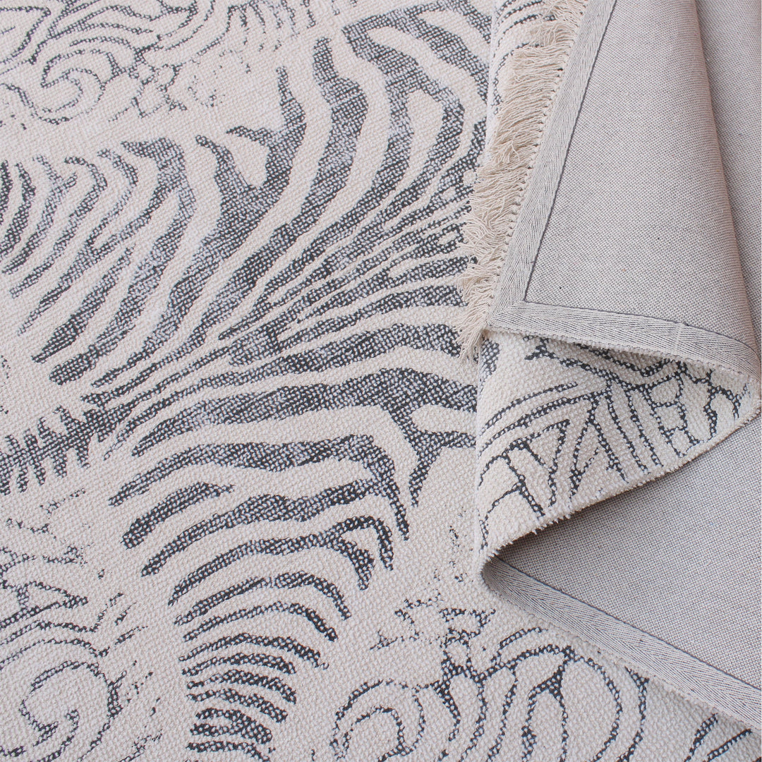 Zena Wool and Cotton Faux Zebra Rug – Staunton and Henry