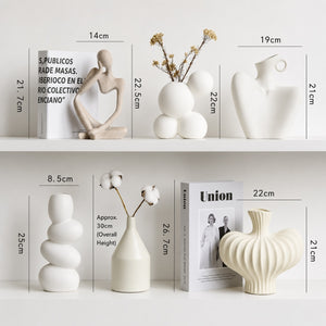 Nuevo Wabi-Sabi Sculptural Ornament Set - Staunton and Henry