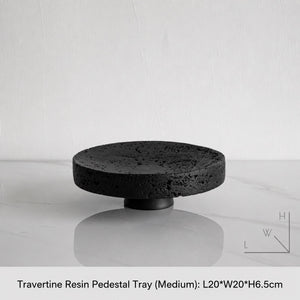 Kyoto Decorative Wabi-Sabi Pedestal Bowl