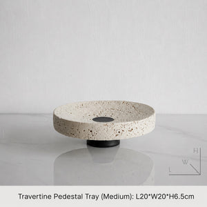 Kyoto Decorative Wabi-Sabi Pedestal Bowl