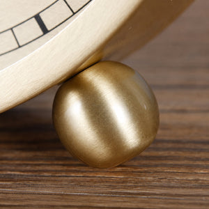 Bruno Retro Silent Gold Alarm Clock - Staunton and Henry