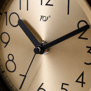Bruno Retro Silent Gold Alarm Clock - Staunton and Henry