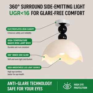 Lumière White Wabi Pendant Light - Staunton and Henry
