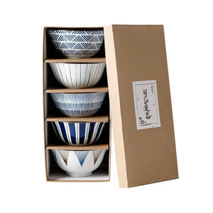 Kaito Retro Japanese Rice Bowl Set - Staunton and Henry