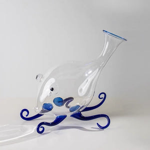 Octopus glass decanter - Staunton and Henry
