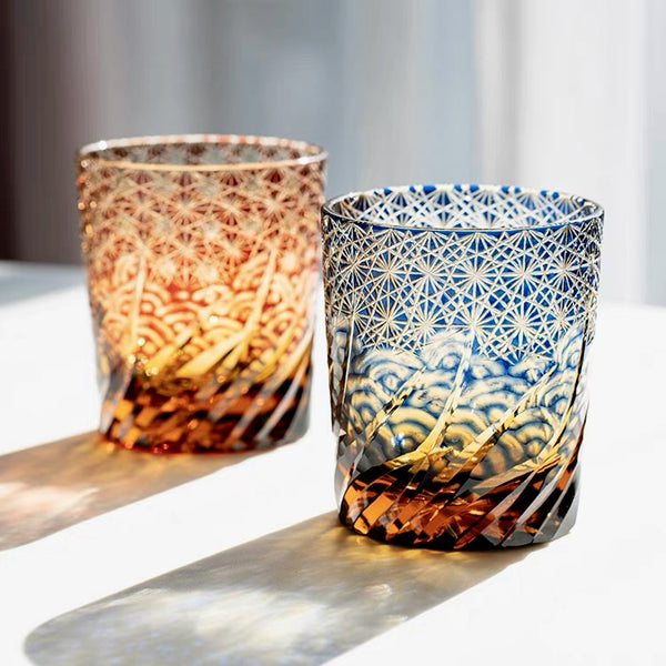 Edo Kiriko Whiskey Glasses - Staunton and Henry