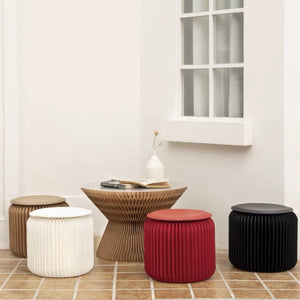 Expandable Honeycomb Kraft Paper Stool - Staunton and Henry
