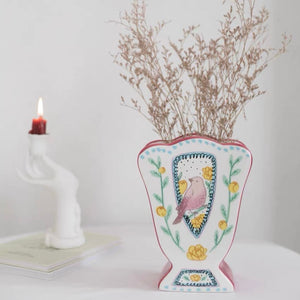 Hand Painted Ceramic Vase - Staunton and Henry