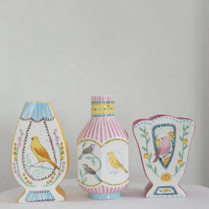 Hand Painted Ceramic Vase - Staunton and Henry
