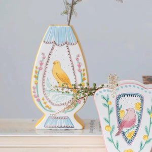 Hand Painted Ceramic Vase - Staunton and Henry