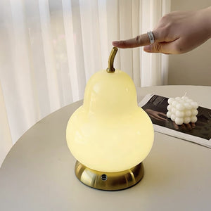 Pear Glass Cordless Table Lamp - Staunton and Henry