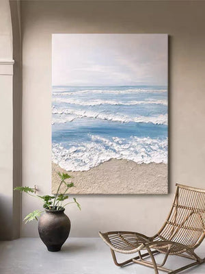 Ocean Waves Oil Painting - Staunton and Henry
