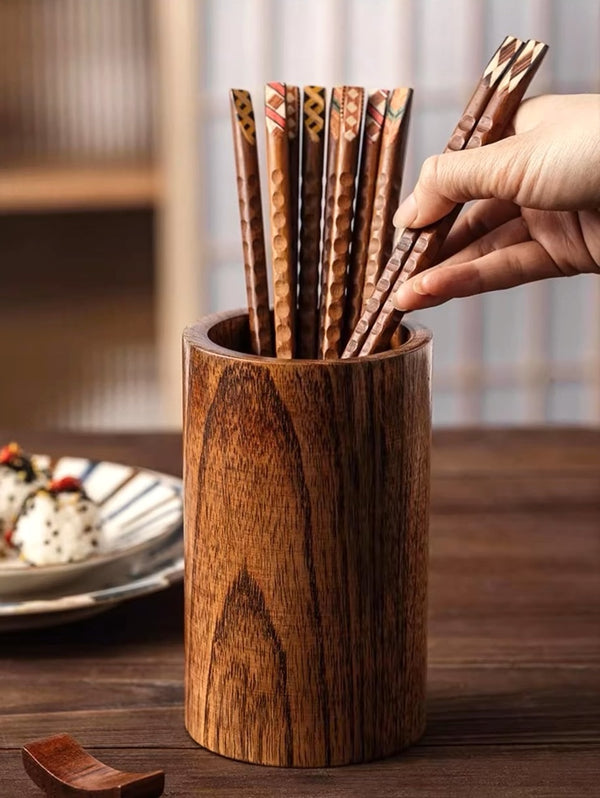 Geometry Japanese Style Wooden Chopsticks - Staunton and Henry