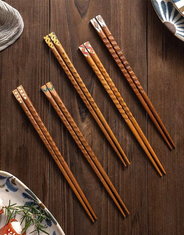 Geometry Japanese Style Wooden Chopsticks - Staunton and Henry