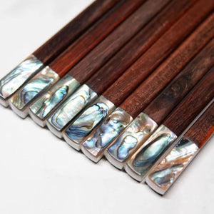 Mother of Pearl Chopsticks - Staunton and Henry